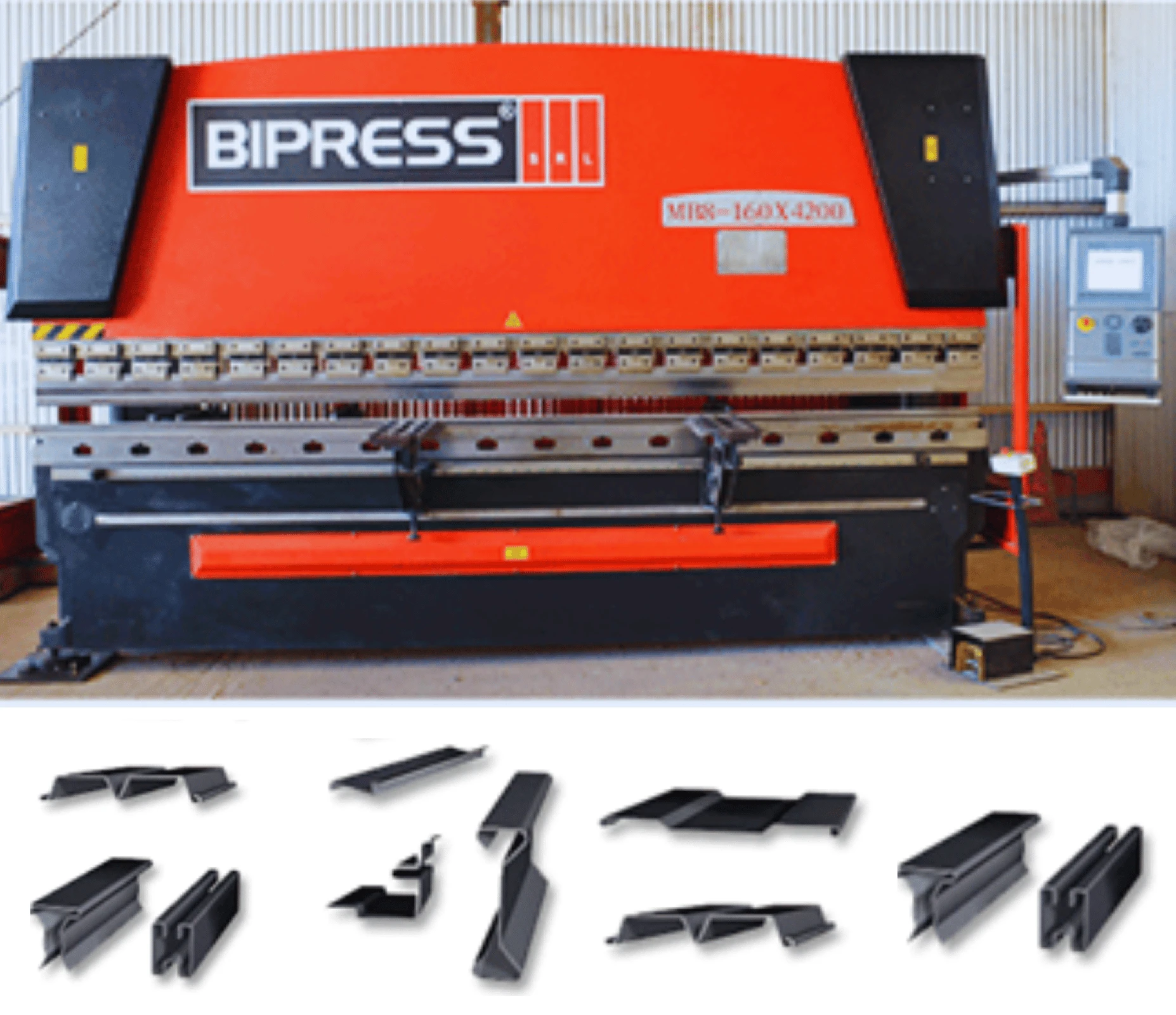 Bipress MB8-160X4200 · Plegado CNC